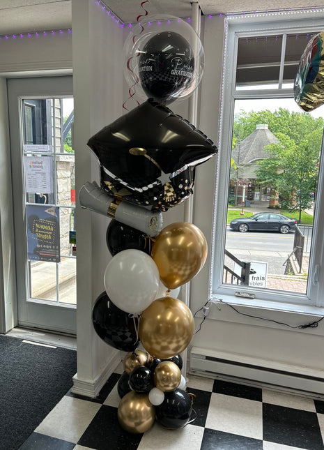 Ballons Graduation Chapeau