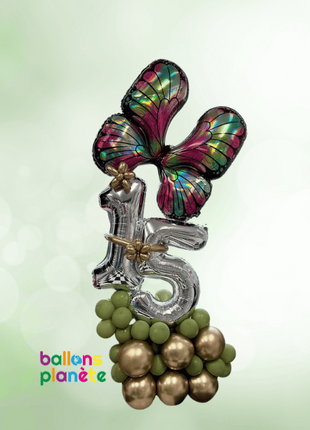 Bouquet Personnalisé Papillon-15