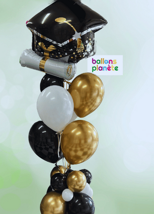 Ballons Graduation Chapeau