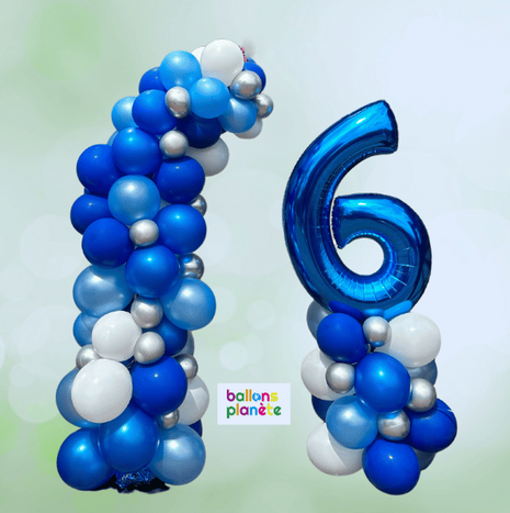 Décoration Bleu/Argent