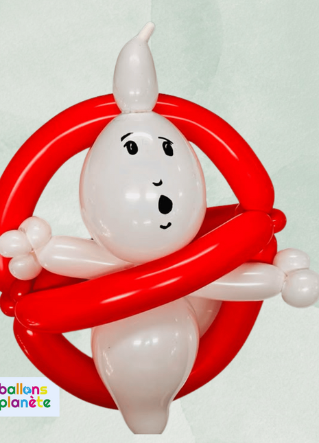 Fantôme en Ballons "Chasseurs de Fantômes" ( Ghostbusters)