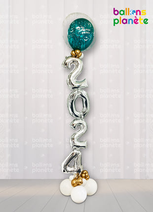 Décor Ballons "Bonne Année "