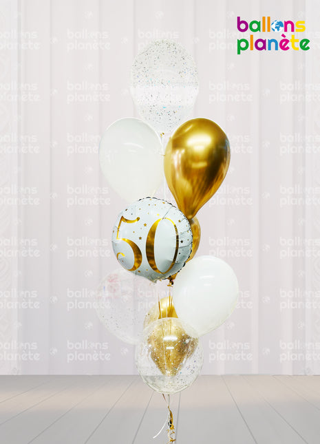 Bouquet de Ballons "Anniversaire "