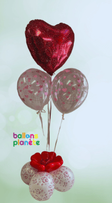 Bouquet de Ballons "Célébration d'Amour" !
