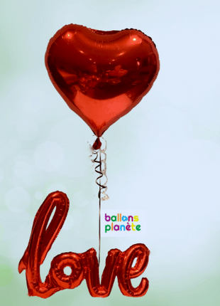 Ballons coeur-St. Valentin