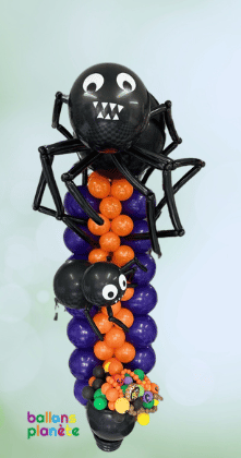 Colonne de Ballons "Halloween Spooky" !