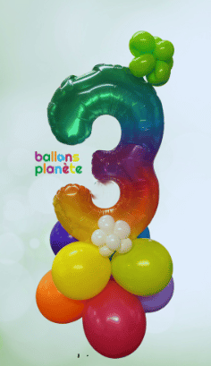 Décor de Ballons "Anniversaire " !