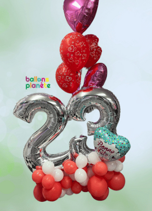 Bouquet Personnalisé Coeur- 23