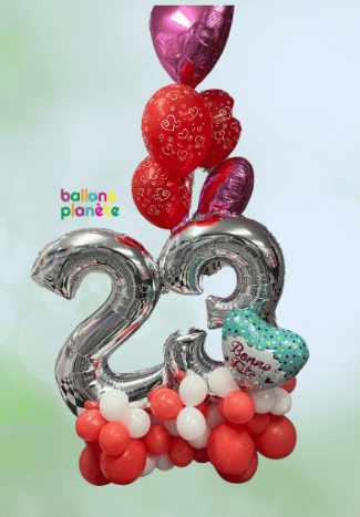 Bouquet Personnalisé Coeur- 23