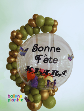 Décor de Ballons "Bonne Fête Personnalisé" !