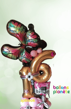 Bouquet Personnalisé Papillon