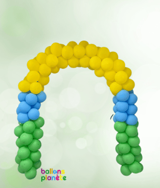 Vert, bleu et jaune