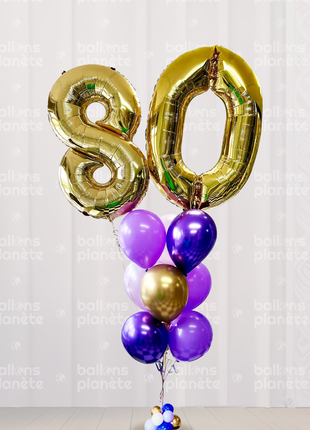 Bouquet Ballons Personnalisée  "Célébration"