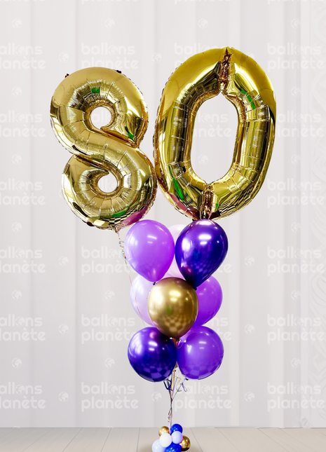 Bouquet Ballons Personnalisée  "Célébration"