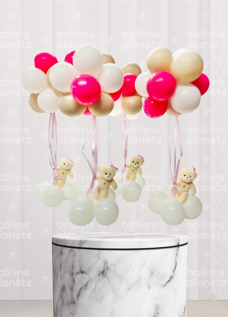 Centres de Table "Topiaire de Ballons Personnalisé"