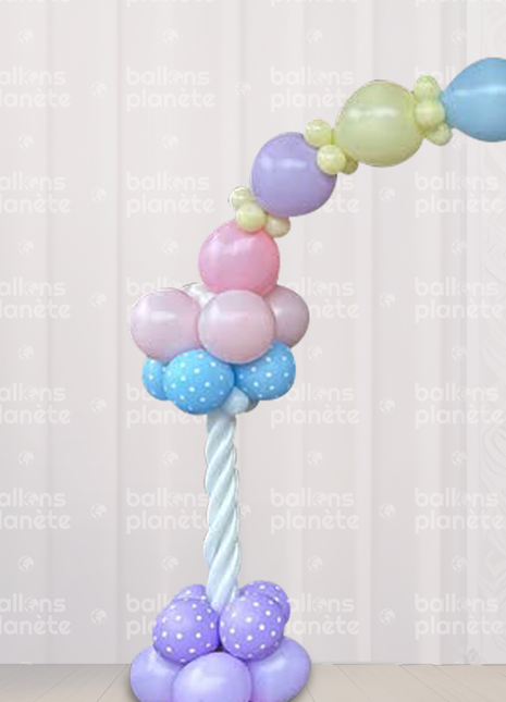 Arche de Ballons Pastel