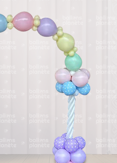 Arche de Ballons Pastel