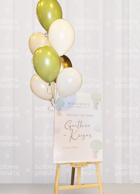 Décoration de Bienvenue pour Baby Shower