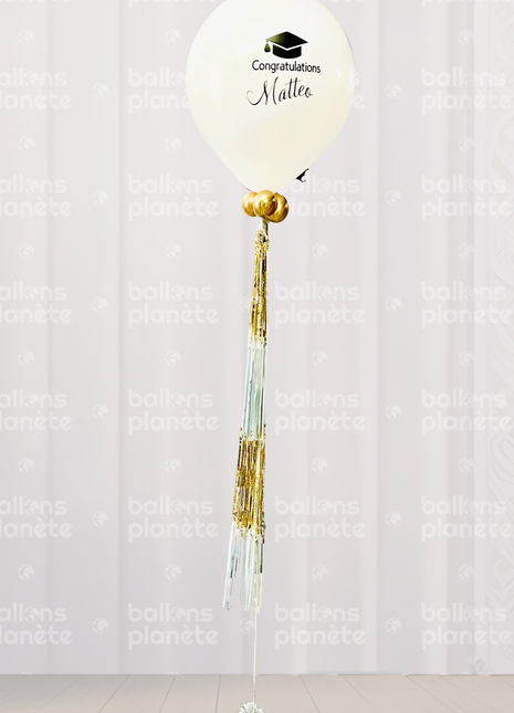 Ballon "Congratulations Personnalisé"