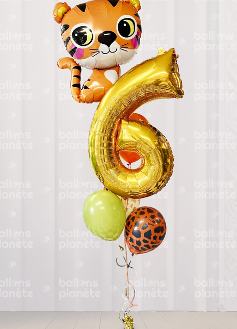 Bouquet de Ballons "Tigre"